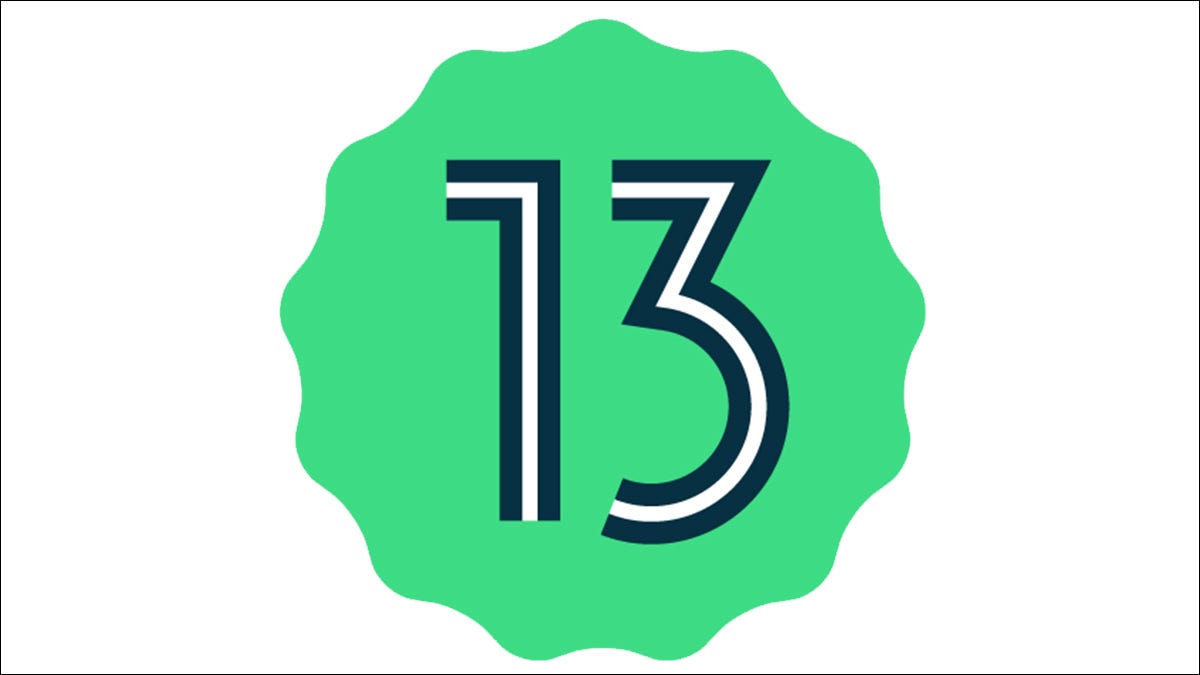 logotipo do Android 13