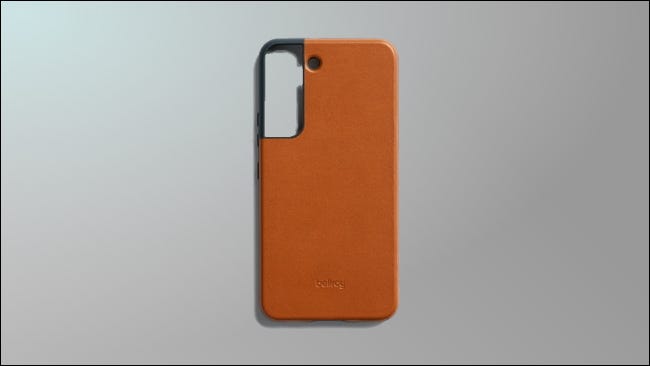 Estojo laranja Bellroy S22 Ultra