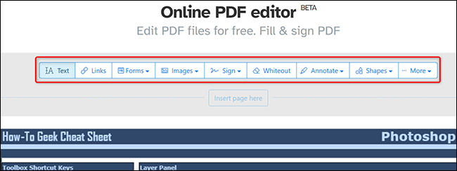 Edite PDF com Sejda.