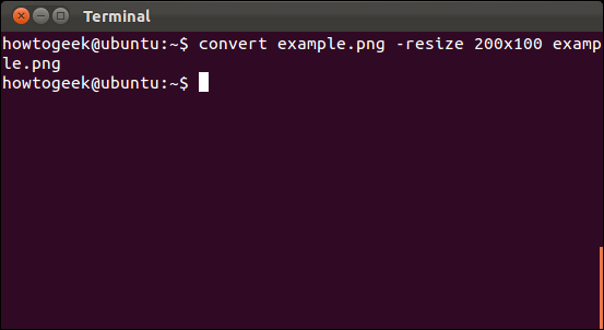 Usando imagemagick para redimensionar uma imagem no terminal Linux.