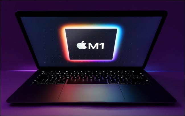 Um MacBook M1.