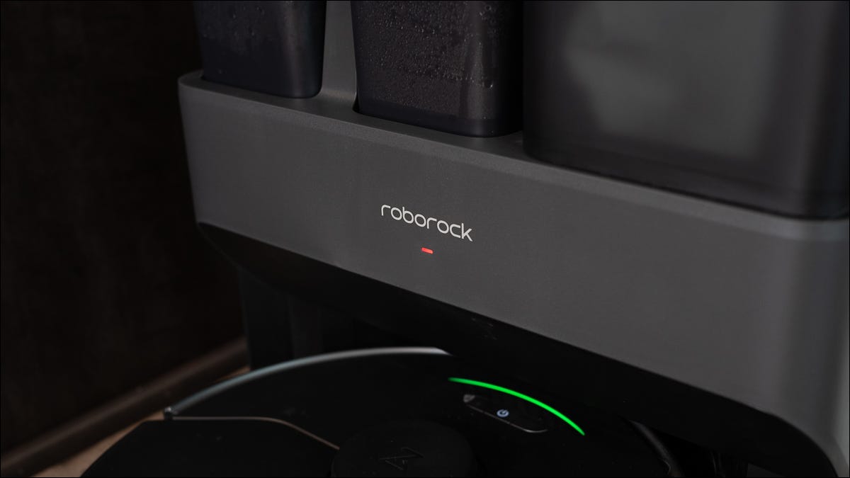 Roborock S7 MaxV Ultra luz de manutenção