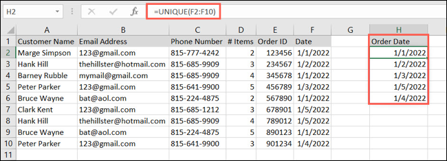 Função ÚNICA para datas