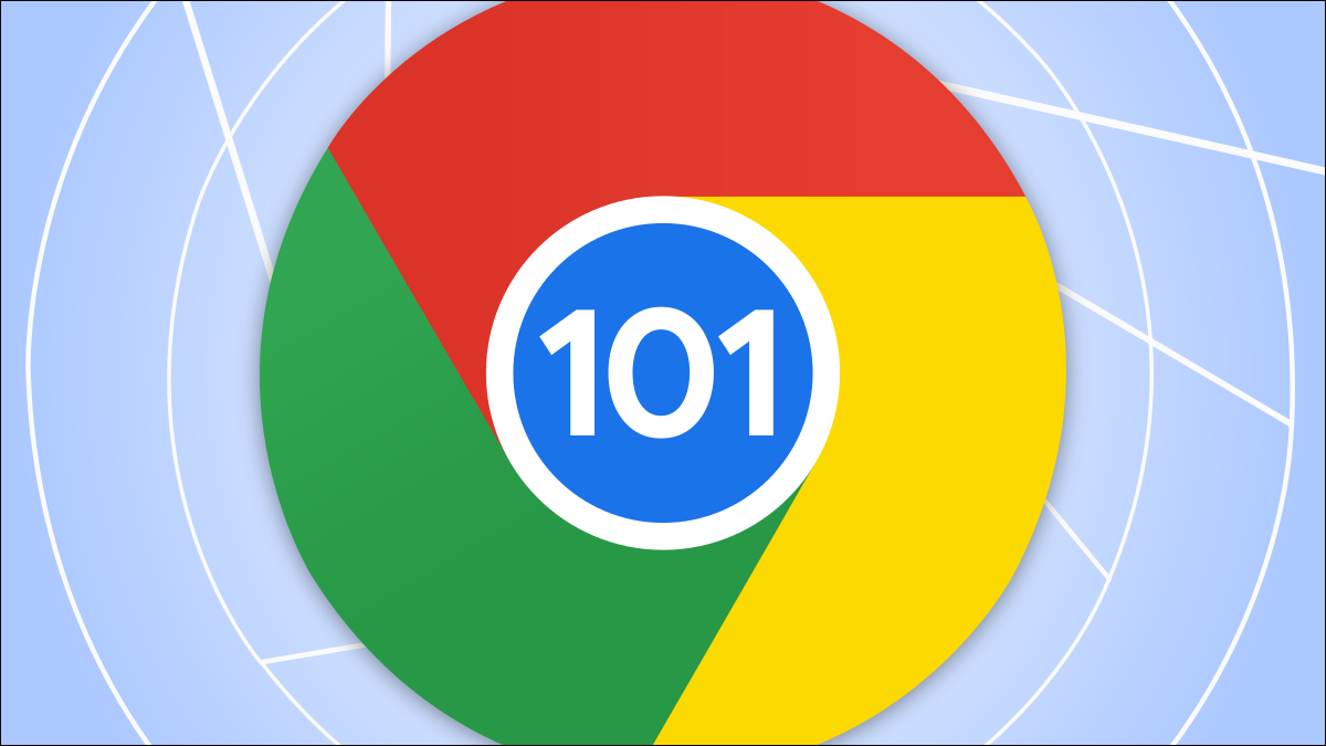 Logo do Chrome 101.