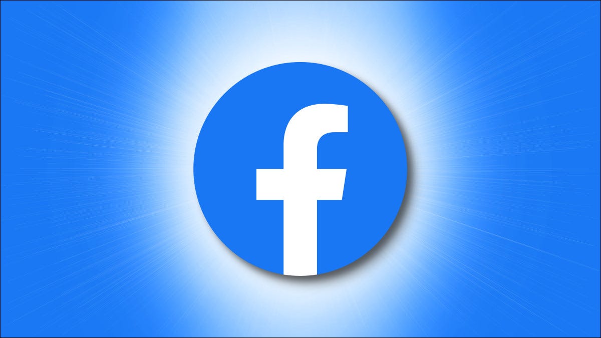 O logotipo "f" do Facebook em um fundo azul