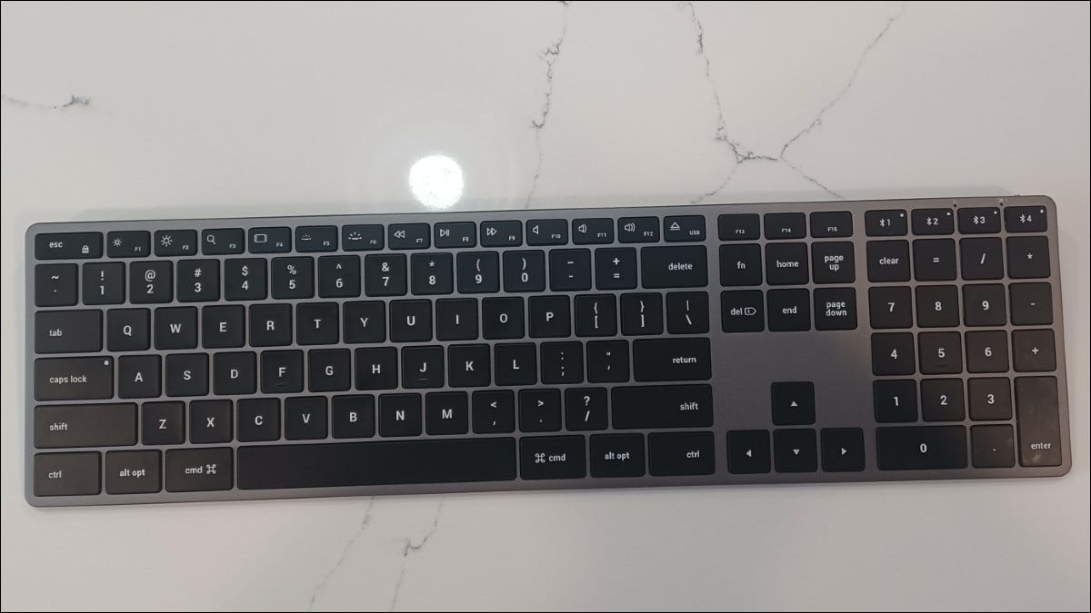 Teclado retroiluminado Bluetooth Satechi Slim X3