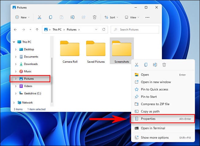 como alterar onde as capturas de tela são salvas no windows 10 e 11