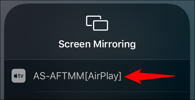 Selecione "AS-AFTMM [AirPlay]."
