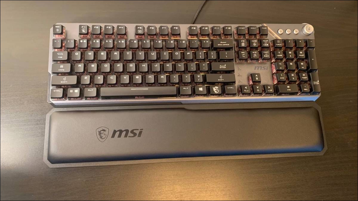 Teclado para jogos MSI Vigor GK71 SONIC