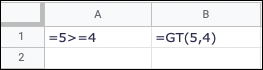 Fórmula de comparação versus função