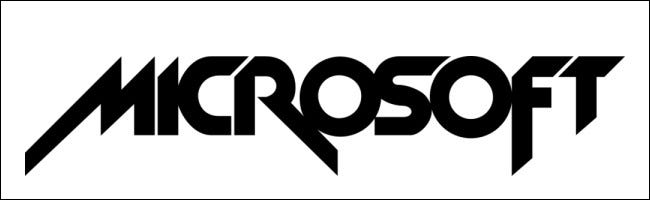 Logo da Microsoft de 1980-1982