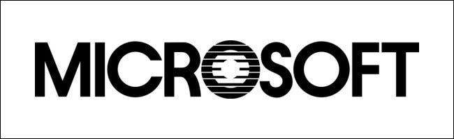Logo da Microsoft de 1982-1987