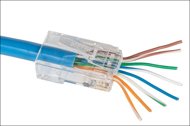 Passar por RJ45