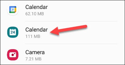 Encontre "Calendário Samsung".