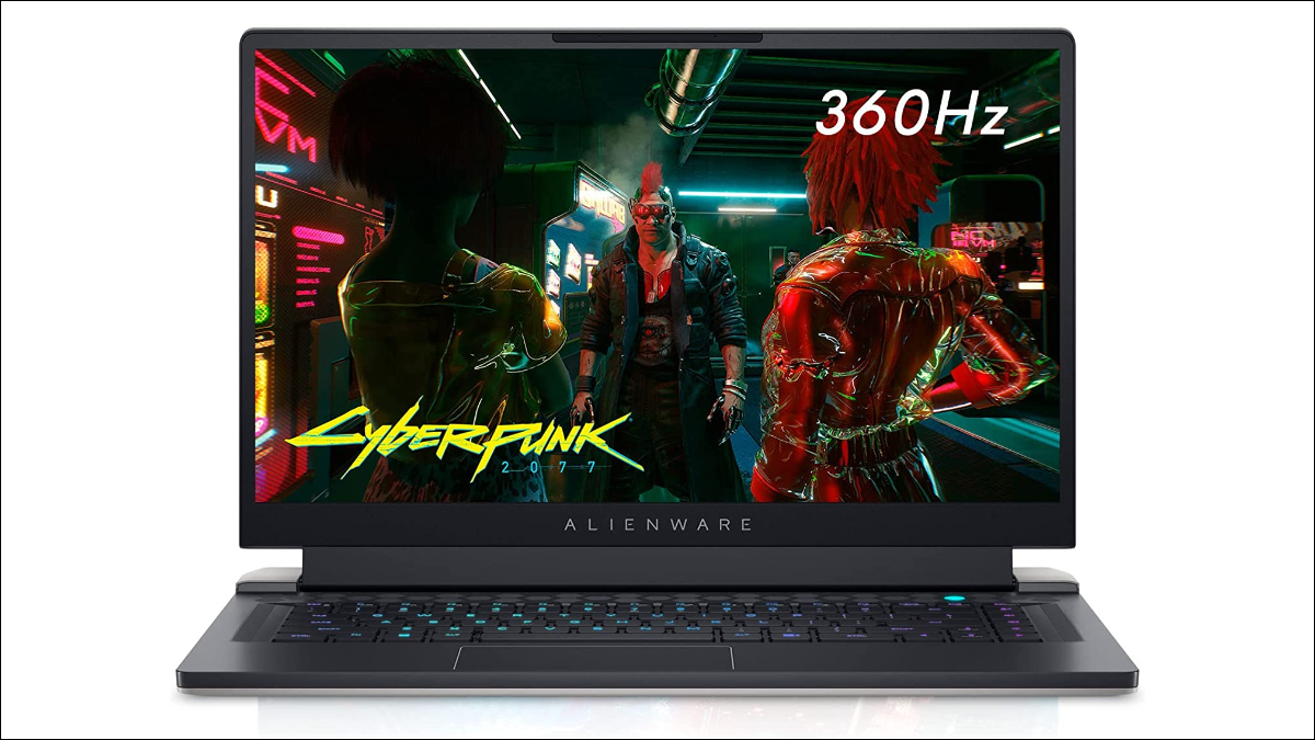 Imagem do produto do laptop para jogos Alienware x15 R1