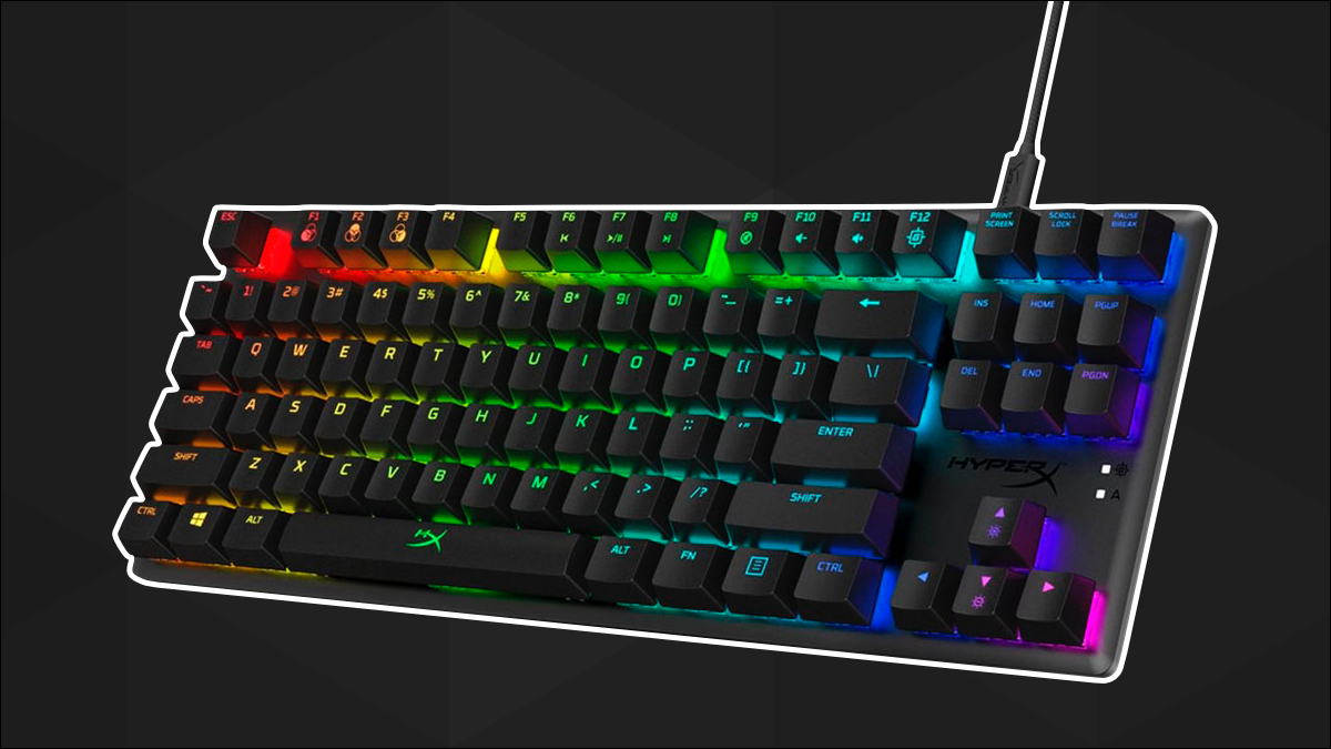 Imagem do produto do teclado mecânico HyperX Alloy Origins Core