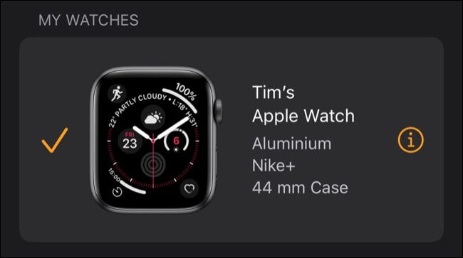 Meu Apple Watch
