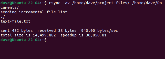 Copiando arquivos para diretórios diferentes no mesmo computador com rsync