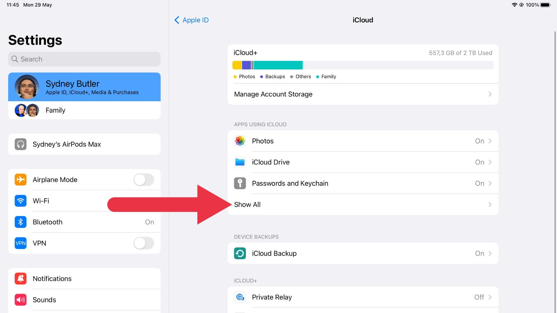 Aplicativos que usam Icloud mostram tudo