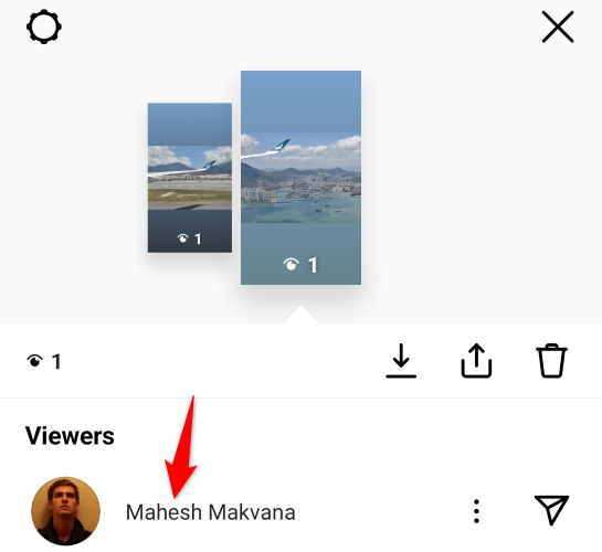 Veja os visualizadores dos Destaques do Instagram no celular.