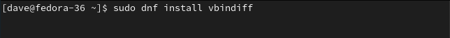 Instalando VBinDiff no Fedora