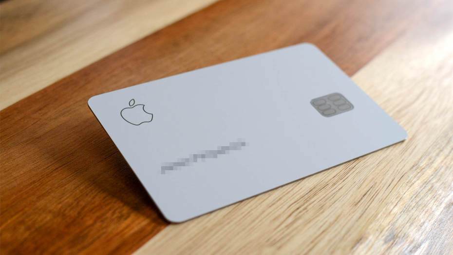 O Apple Card ficou borrado.