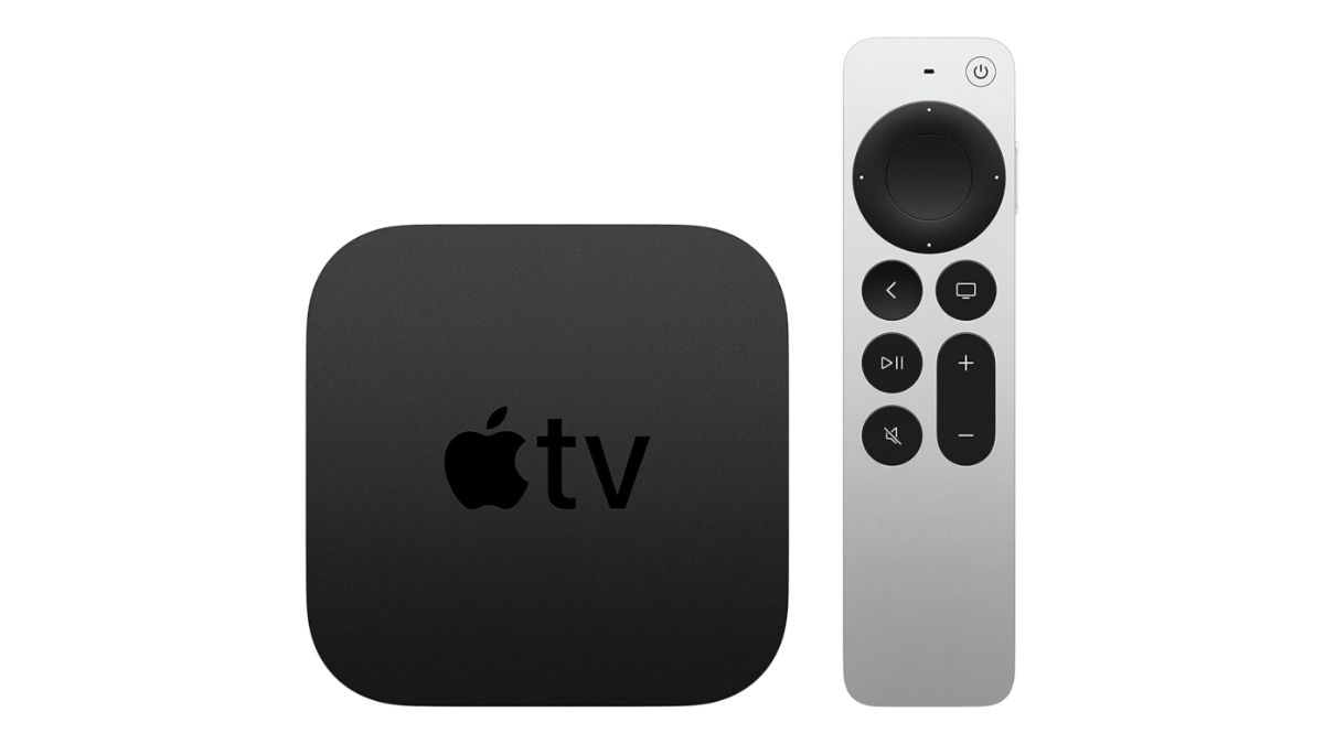 TEXTO ALT: Imagem do produto Apple TV 4K 2021