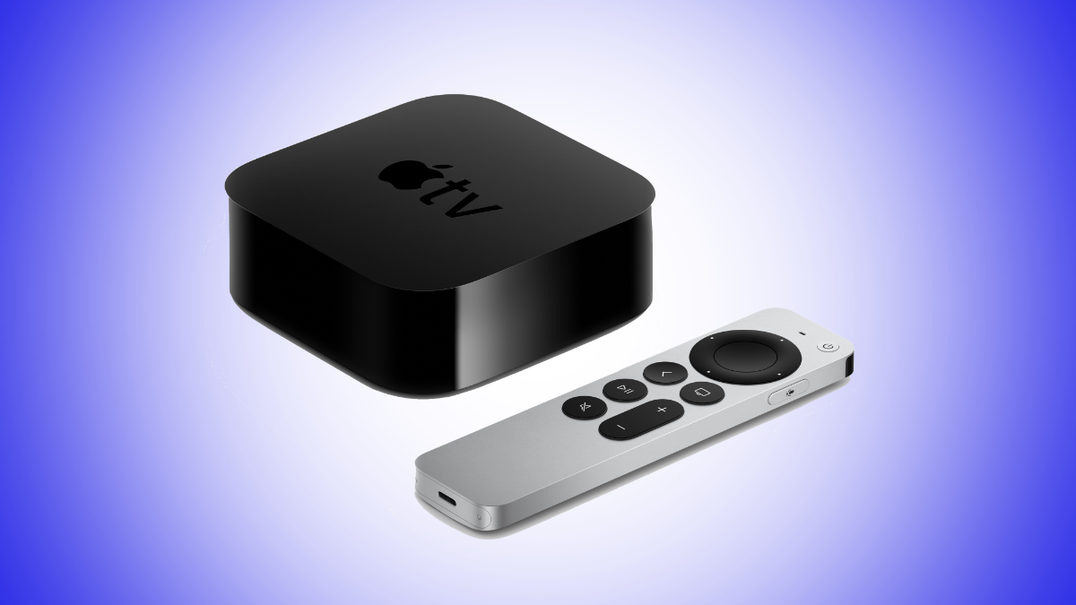 Apple TV 4K com controle remoto
