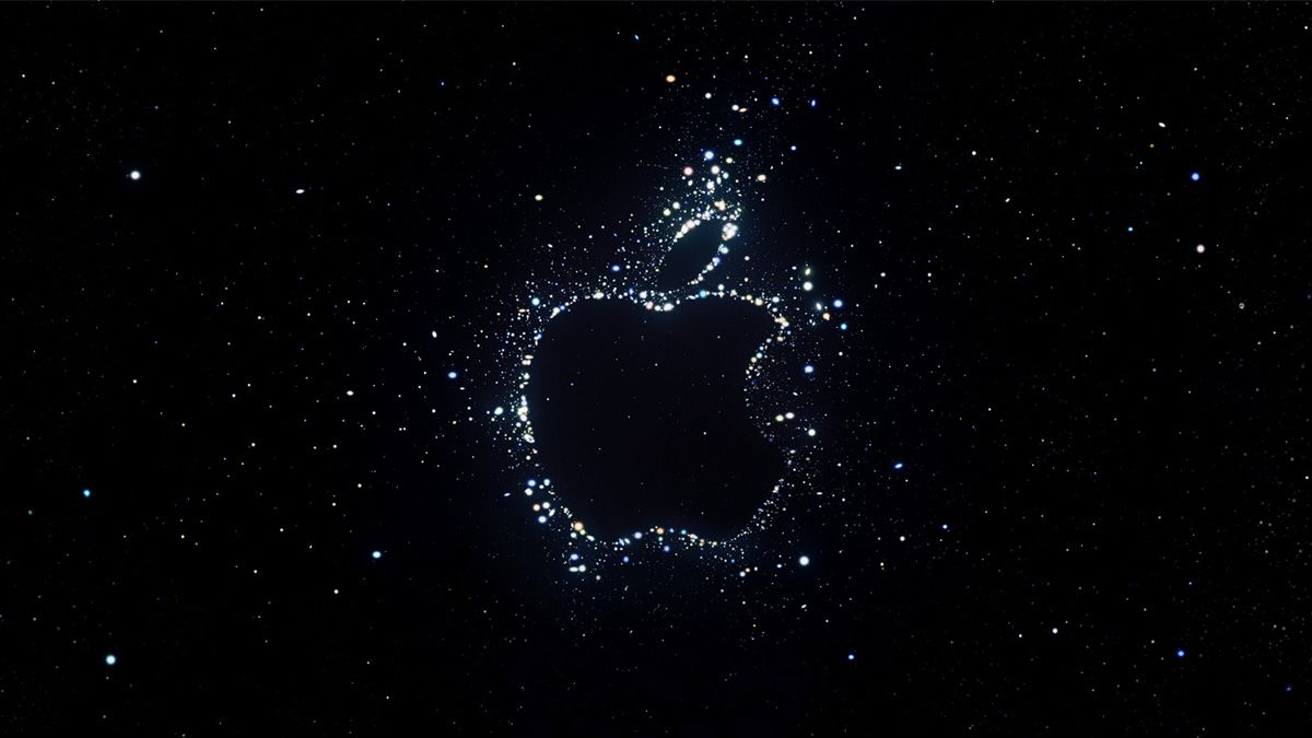 Padrão de estrelas que lembra o logotipo da Apple