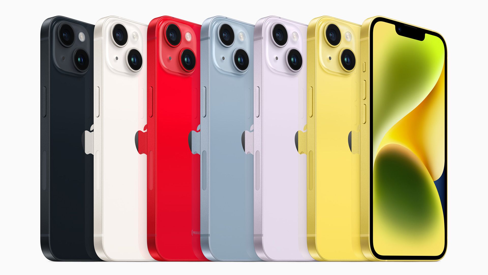Cores do iPhone 14