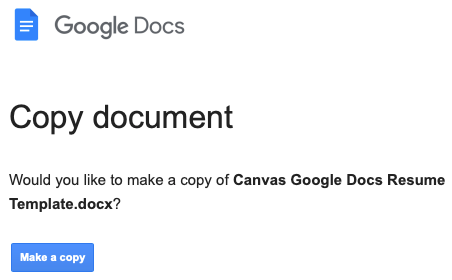 Faça uma cópia de um arquivo do Google Docs