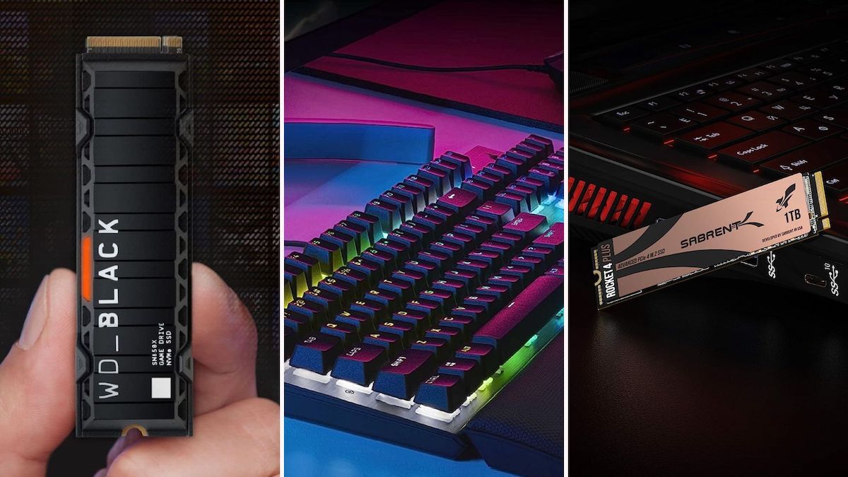 Ofertas How-To Geek com WD_BLACK, Corsair, Sabrent