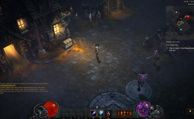 Captura de tela do Diablo 3 M1