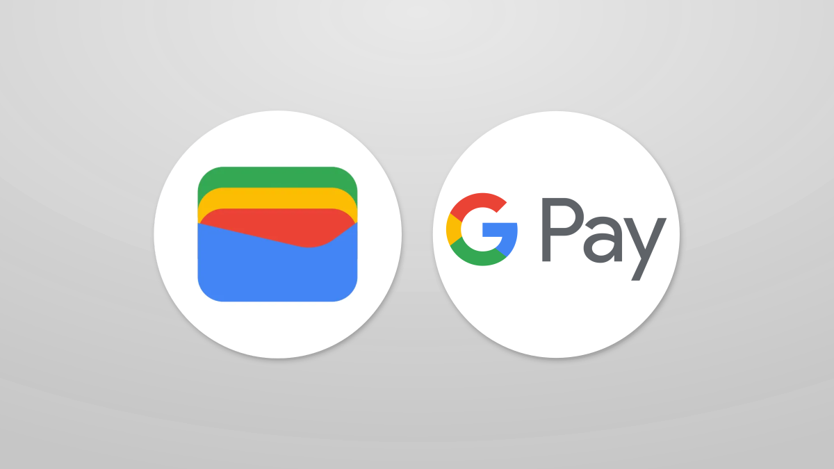 Ícones da Carteira virtual do Google e do Google Pay.