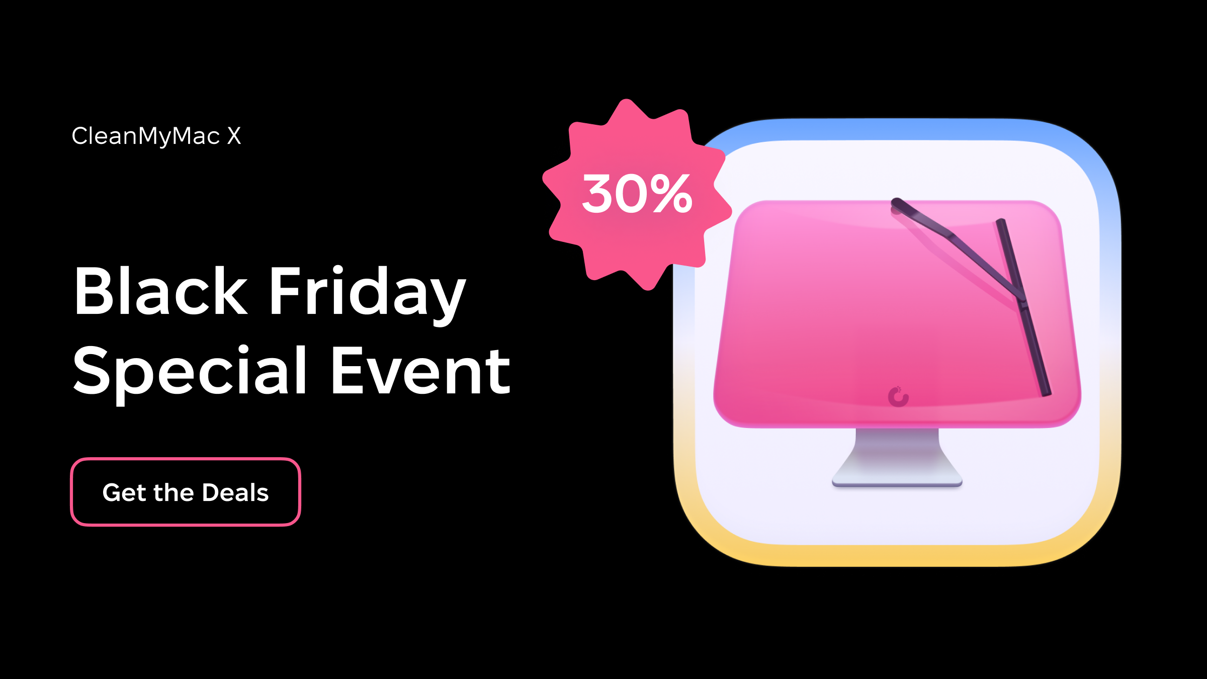 Economize 30% no CleanMyMac X na Black Friday