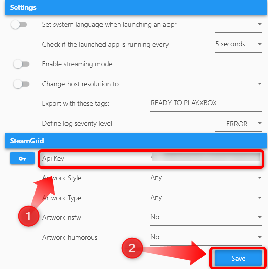 Depois de copiar a chave API, volte para as configurações do UWPHook, cole a chave API na caixa de texto Chave API e clique no botão Salvar localizado na parte inferior direita da janela do aplicativo