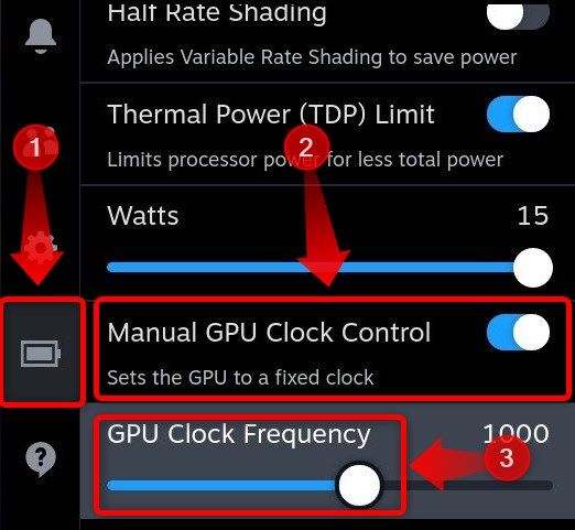 Ative o controle manual do clock da GPU e diminua a frequência do clock.