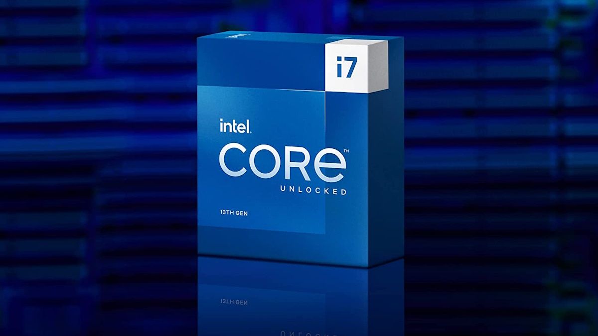 Intel Core i7-13700K em sala escura