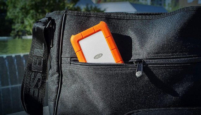 Disco rígido externo LaCie Rugged Mini de 2 TB