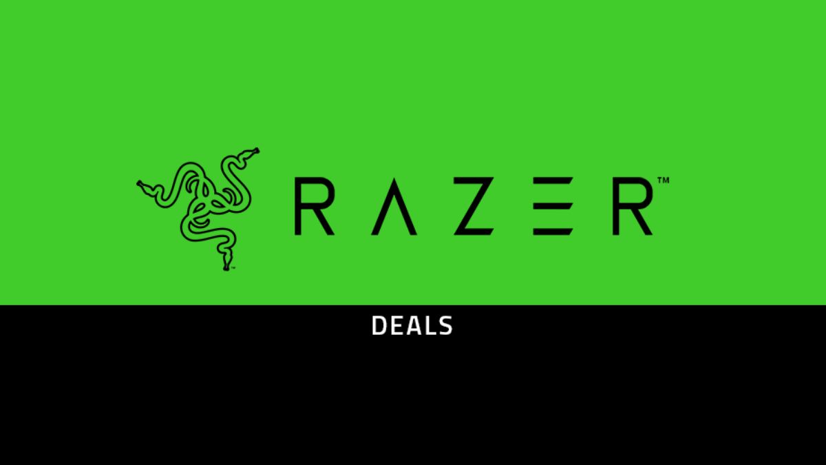 Logotipo da Razer em fundo verde e preto