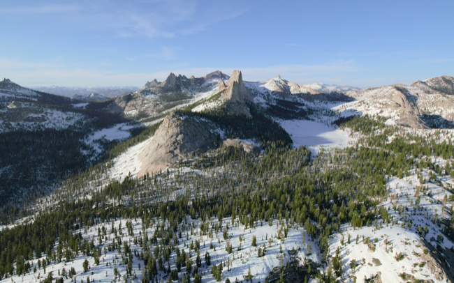 Protetor de tela aérea da Apple TV Yosemite