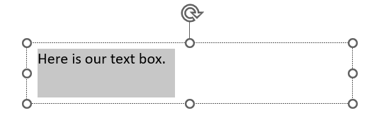 Linha pontilhada ao redor de uma caixa de texto