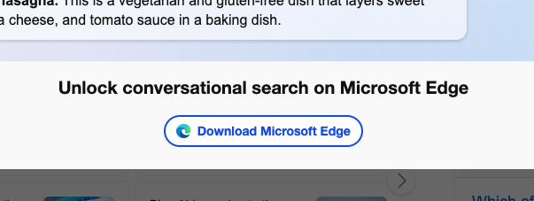 Desbloqueie a pesquisa conversacional no Microsoft Edge