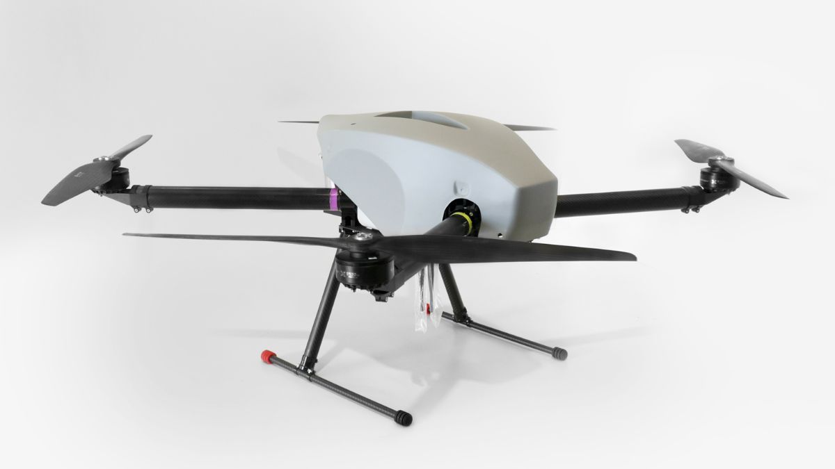 Drone híbrido gás-elétrico Hybrix
