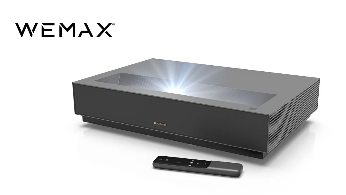 Imagem do produto do projetor laser inteligente WEMAX Nova 4K
