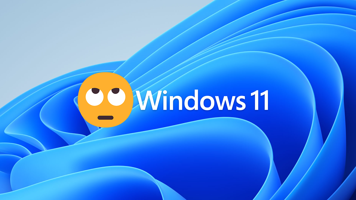 Herói/cabeçalho irritado do Windows 11