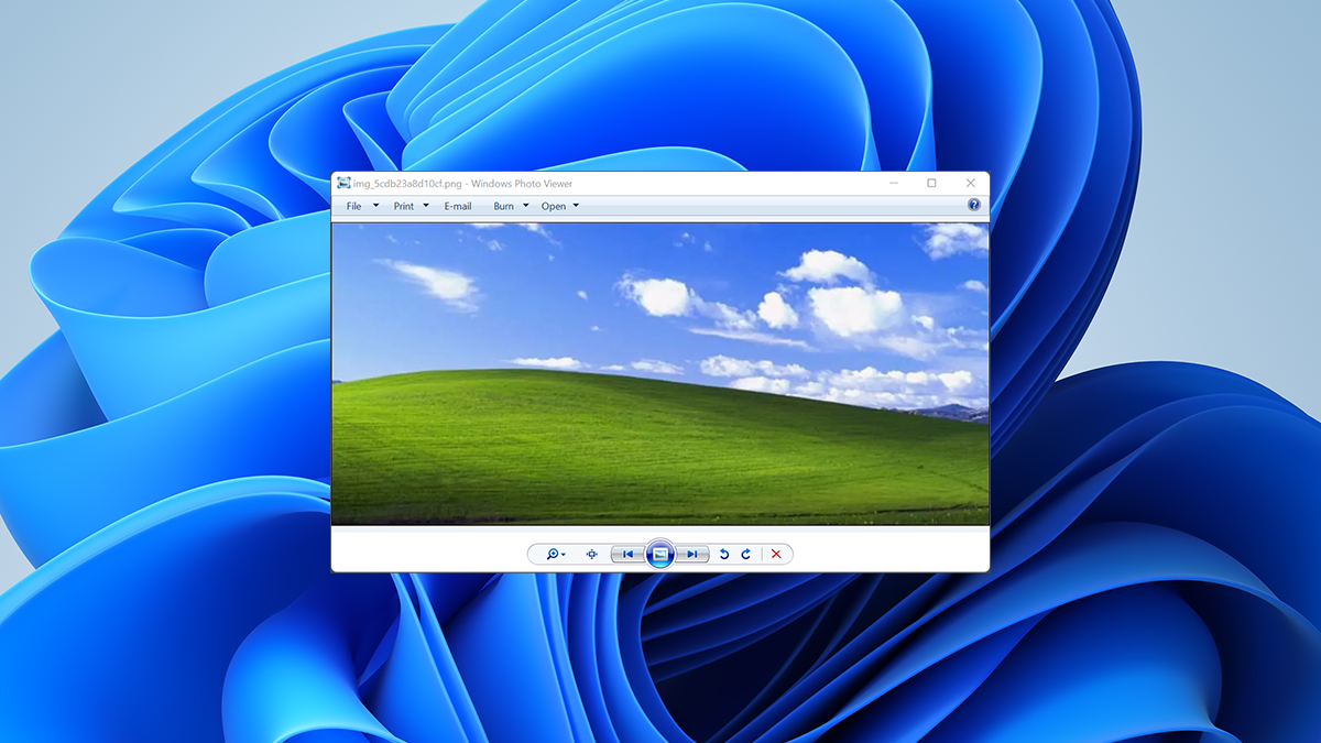 Visualizador de fotos do Windows no Windows 11