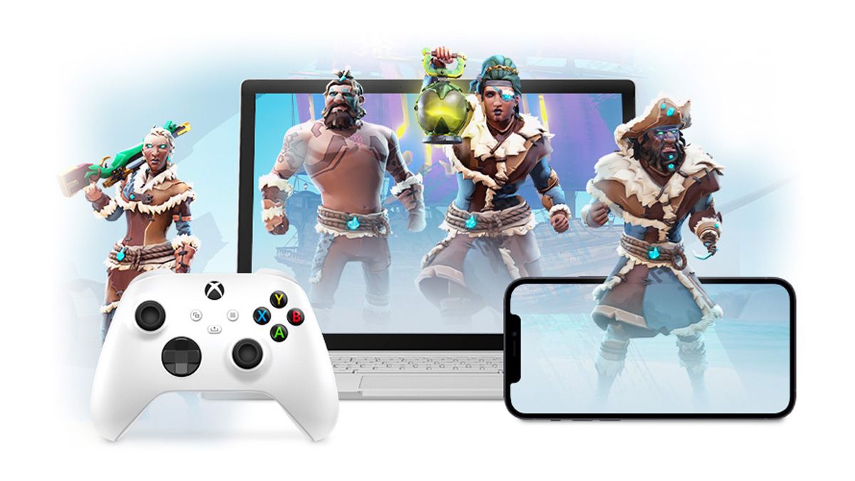 Xbox Game Pass em um console Xbox, PC e iPhone