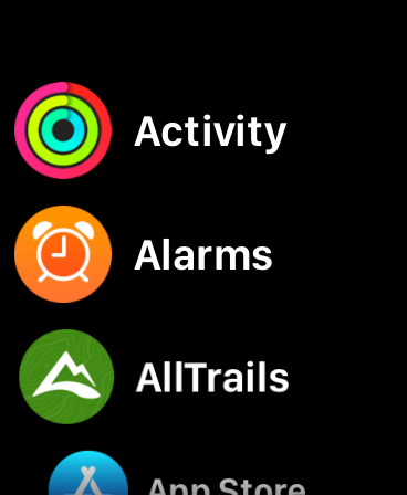 Aplicativo Apple Watch Activity