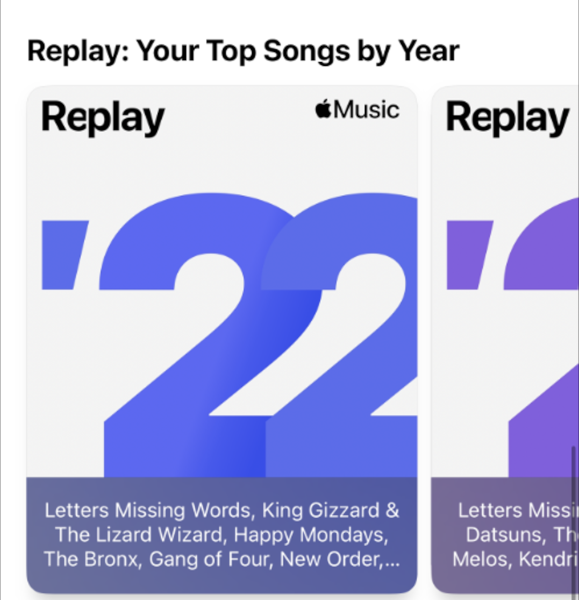 Reproduza listas de reprodução no Apple Music.